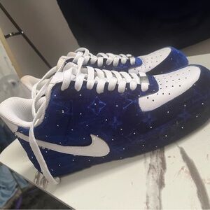 Nike Men's Sneakers in Blue and White